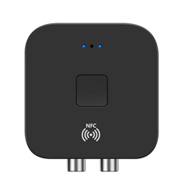 A85P Bluetooth Adapter,NFC Bluetooth Receiver 5.0 Bluetooth Transmitter Built-in Noise Reduction HIFI Sound Quality for Phone