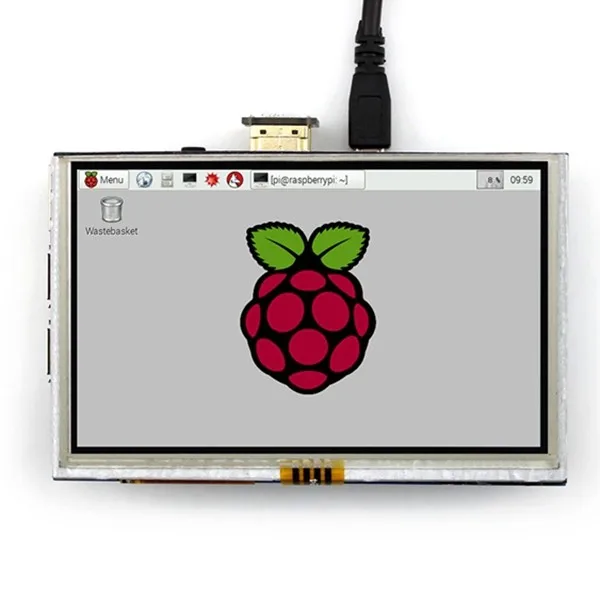 800X480 5.0 Inch Touch Screen Display Banana Pi Raspberry Pi 2 Raspberry Pi 3 Model B B+ TFT LCD Display Panel Module