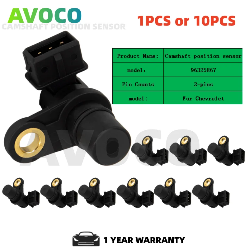 

10PCS 96325867 5497522 89933124 5WY3168A Original Crankshaft Position Sensor For Chevrolet Spark N300 N200 Matiz 0.8 1.0 1.2