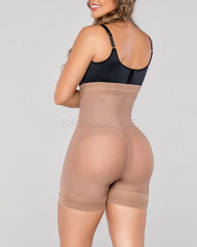 High Waist Butt Lifter Open-Crotch Shorts Reducing And Shaping For Women Seamless Crotch Lifting Pants