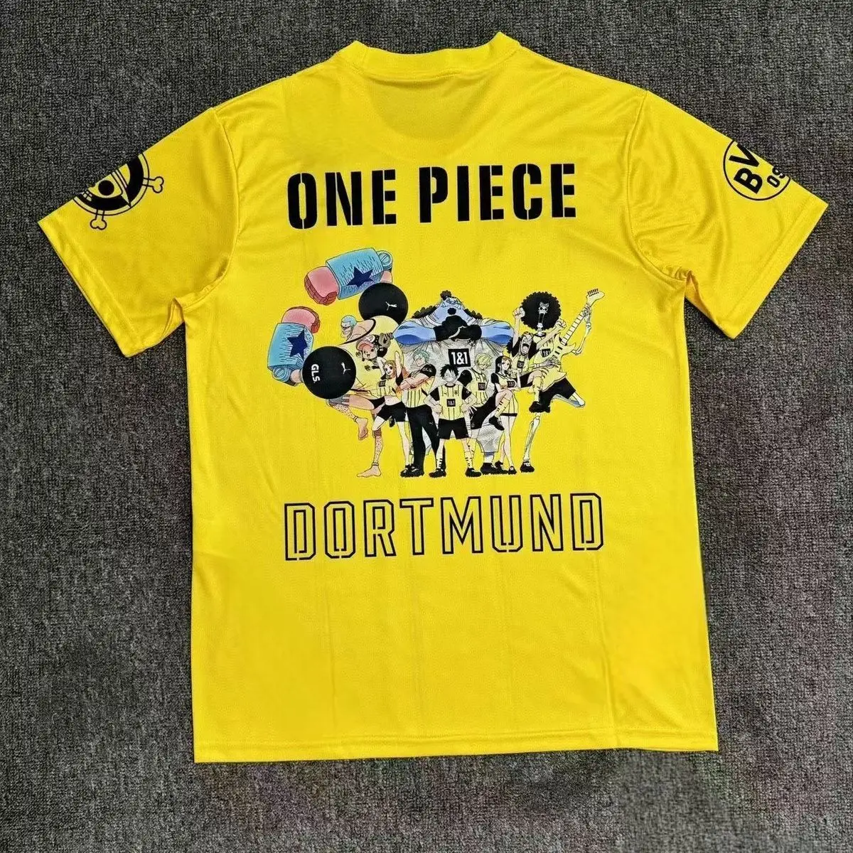 One Piece Series Round Neck Short Sleeved 3D Digital Printed Short Sleeved Quick Drying Men's Shirt Oversized Top