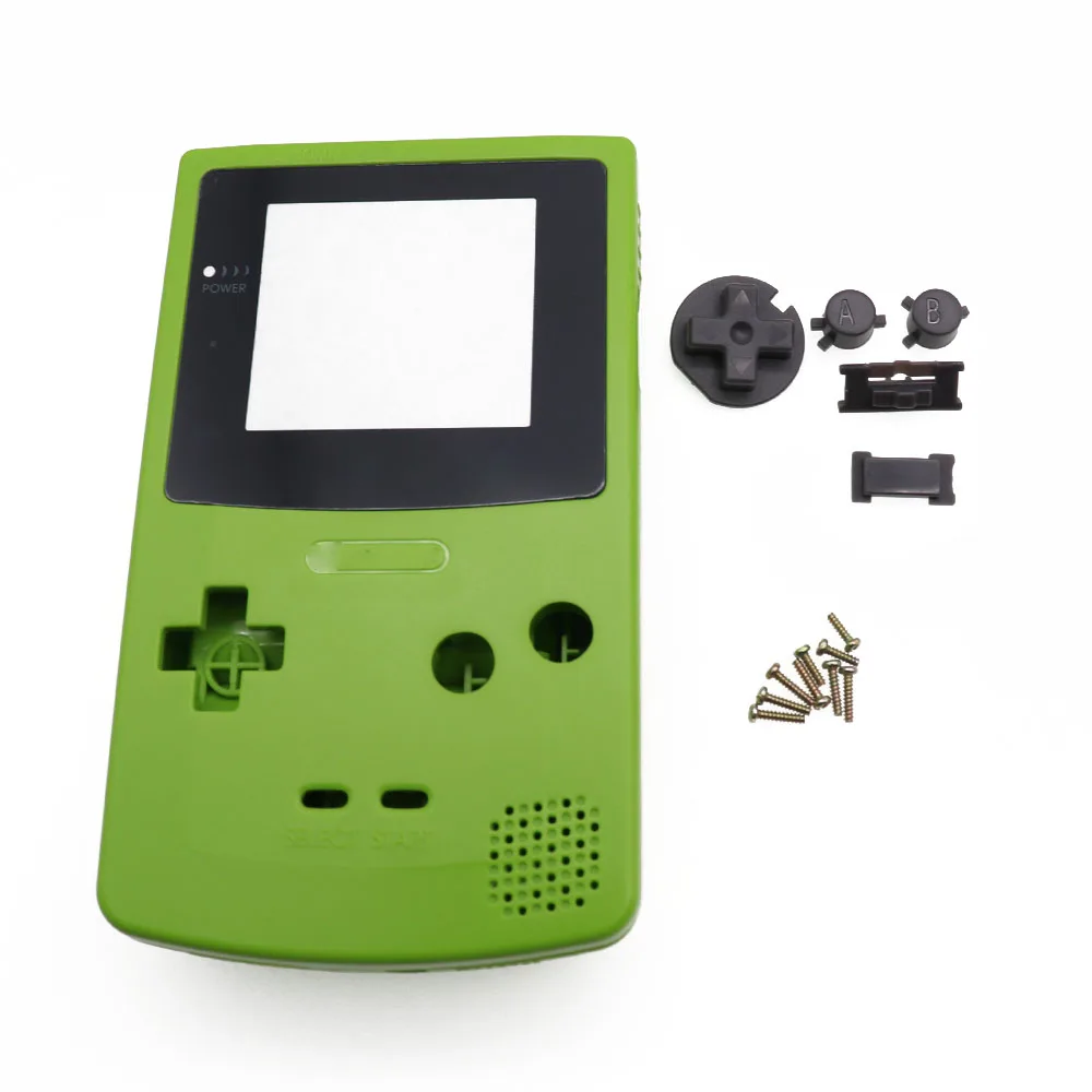 Do obudowy konsoli Gameboy Color GBC Classic Plastikowa obudowa z przyciskami