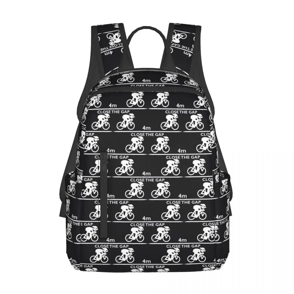 Zwift Close The Gap Mochila de gran capacidad para niños, mochila escolar, bolsos de hombro para hombres y mujeres