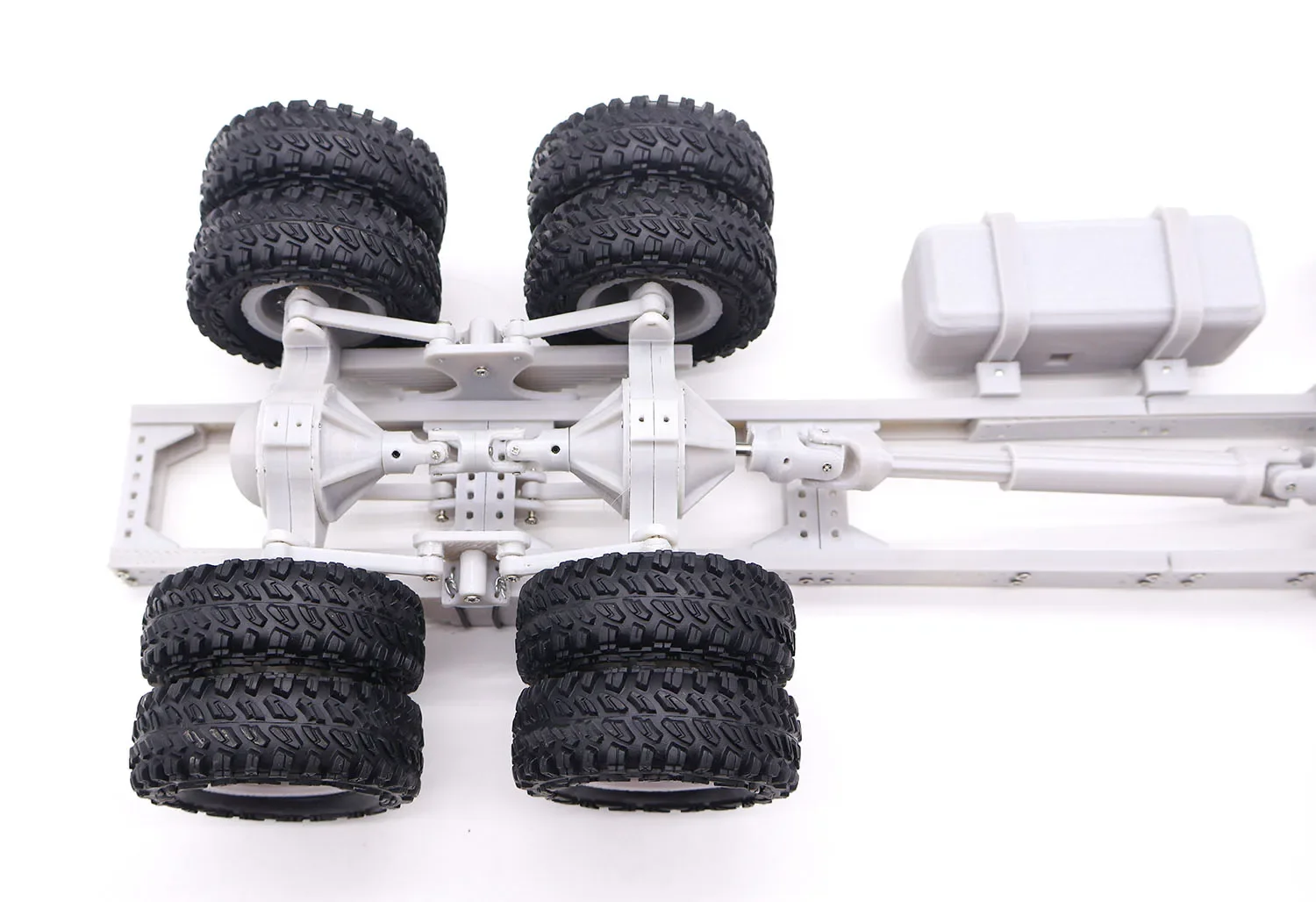 1/16 F4R8 Heavy Track Chassis Differential Bridge DIY Project