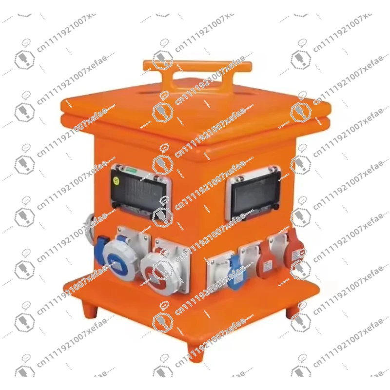 Plastic outdoor waterproof distribution socket plug box international standard mobile portable