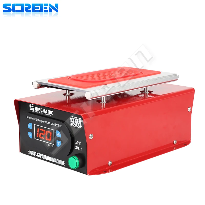 Mechanic 998 LCD Separator Machine for Samsung HUAWEI 7 inches Mobile Phone Disassemble Build-in Pump Vacuum LCD Touch Screen Re