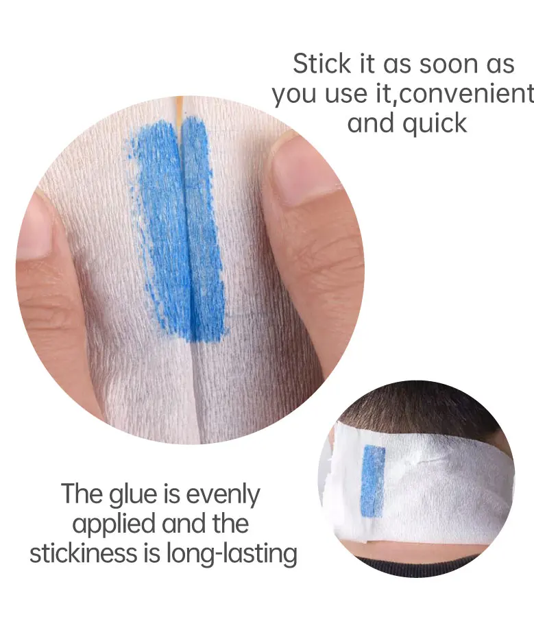 1 PCS Barber Neck Paper Disposable Muffler Paper Hair Cutting Collar Covering Adjustable Stretchy Paper Neck Band