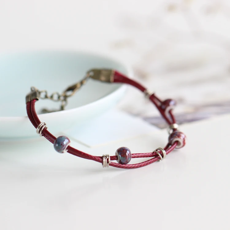 simple ceramic baeds bracelet  Jewelry for women Dropshipping #1349