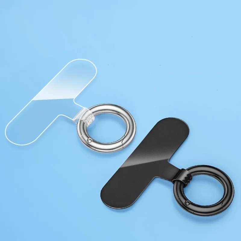 2Pcs Phone Tether Tab for iPhone, Cell Phone Lanyard Patch, Phone Strap Replacement Part for All Full Phone Cases