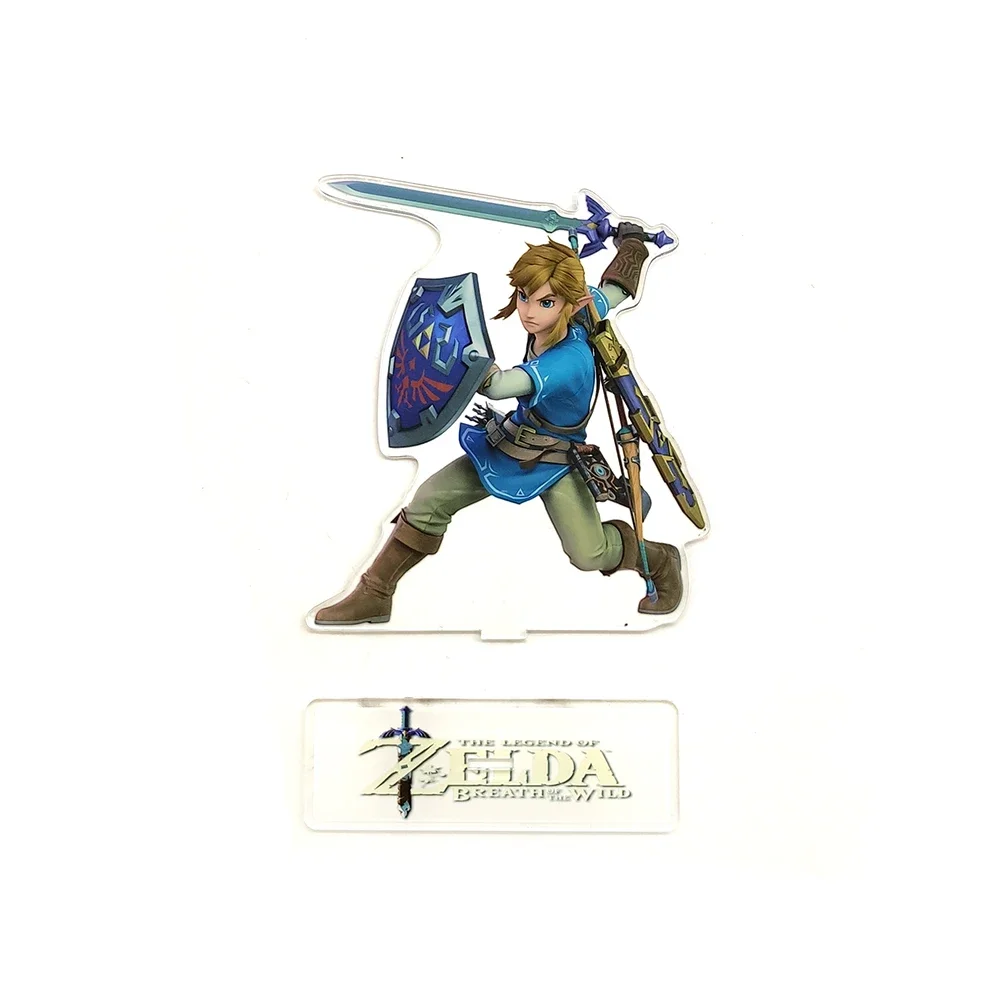 Breath of the Wild Link battle acrylic standee figurines desk decoration cake topper