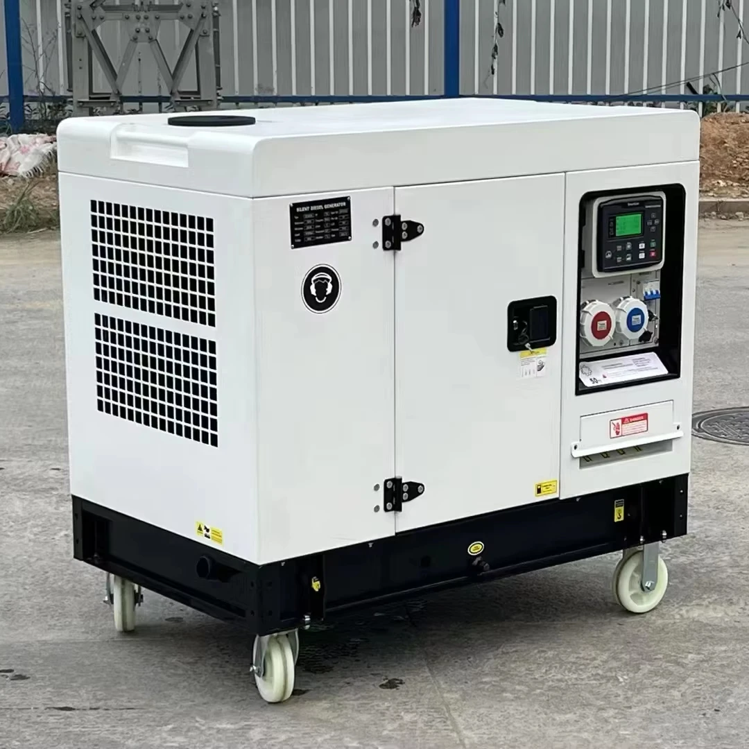 Ultra-quiet 10kw 15kw 18kw diesel generator with electric start function, optional ATS, portable 50Hz 60Hz generator