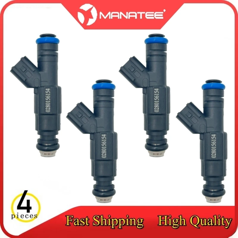 

4​pcs Fuel Injectors For FORD C-MAX 2007-2010 FOCUS II 2004-2013 MONDEO III MAZDA 5 2005-2010 VOLVO S40 II 2003-2012 0280156154