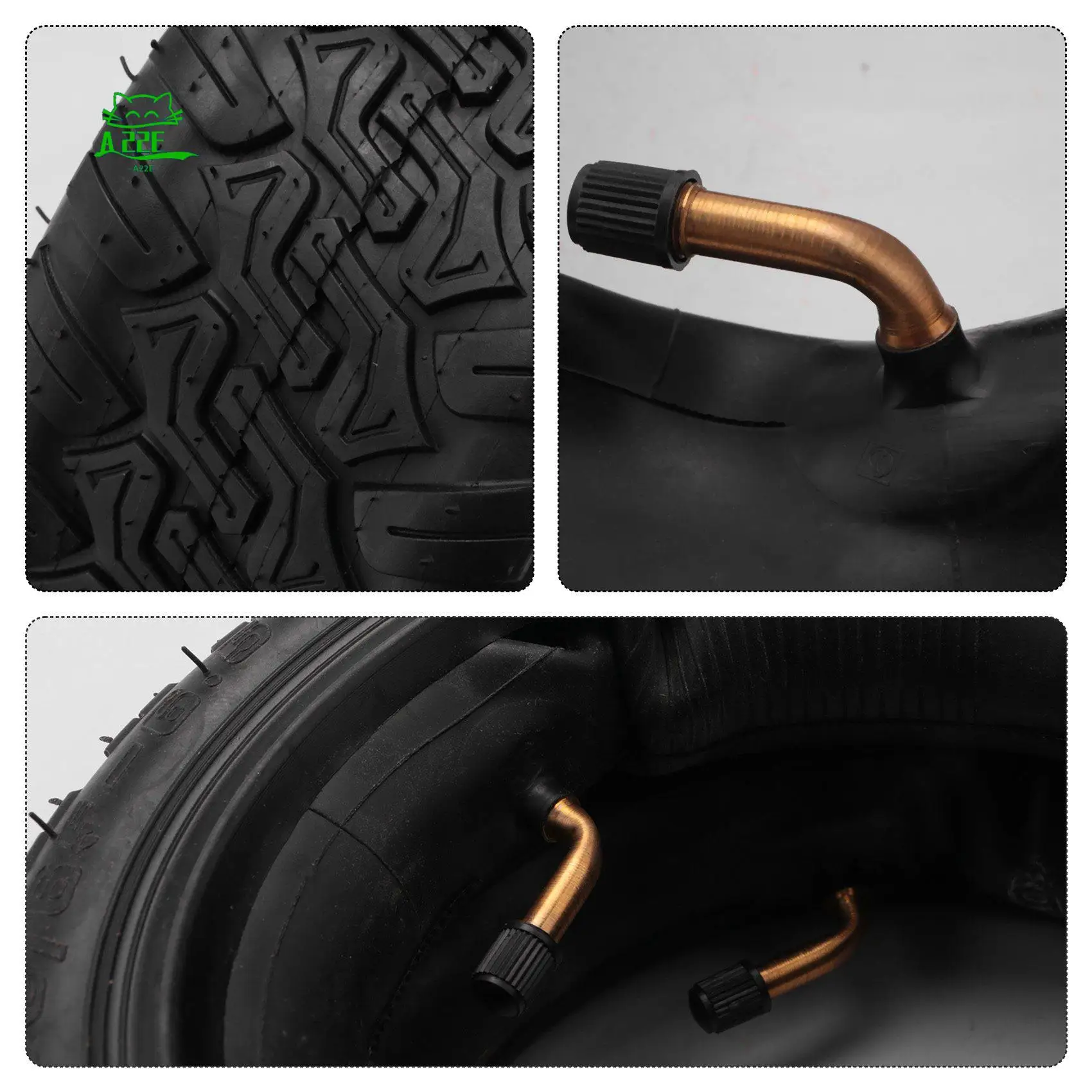 A22E-85/65-6.5 Tyre Inner Tube For Electric Balance Scooter Electric Ninebot Scooter Mini Moto Pro B Black