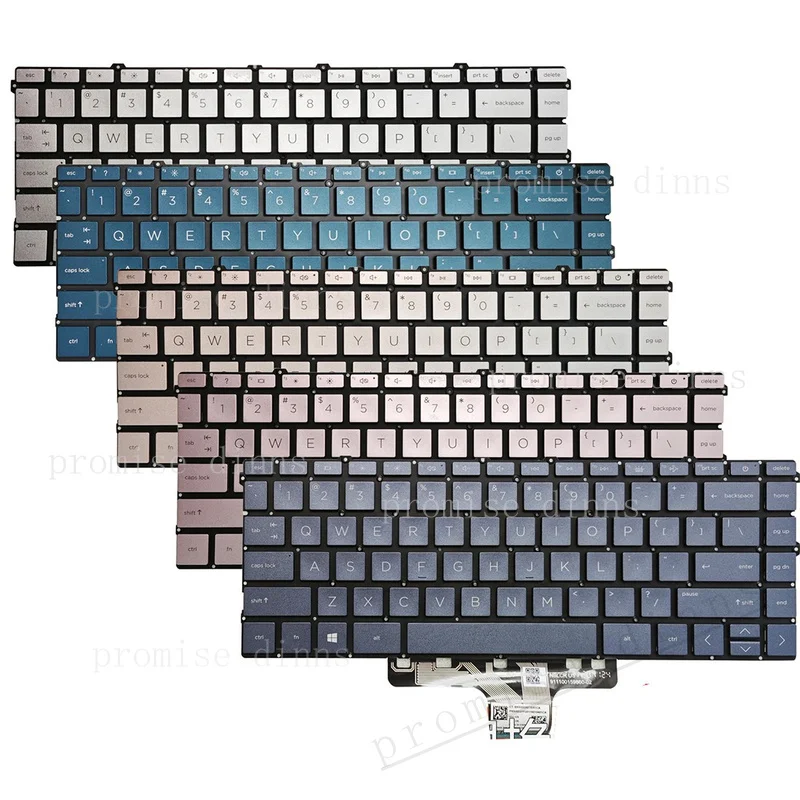 M   For HP Pavilion X360 14-DW 14-DV/DY 13-BB TPN-Q243 Q244 Q234 I137 W146 Keyboard