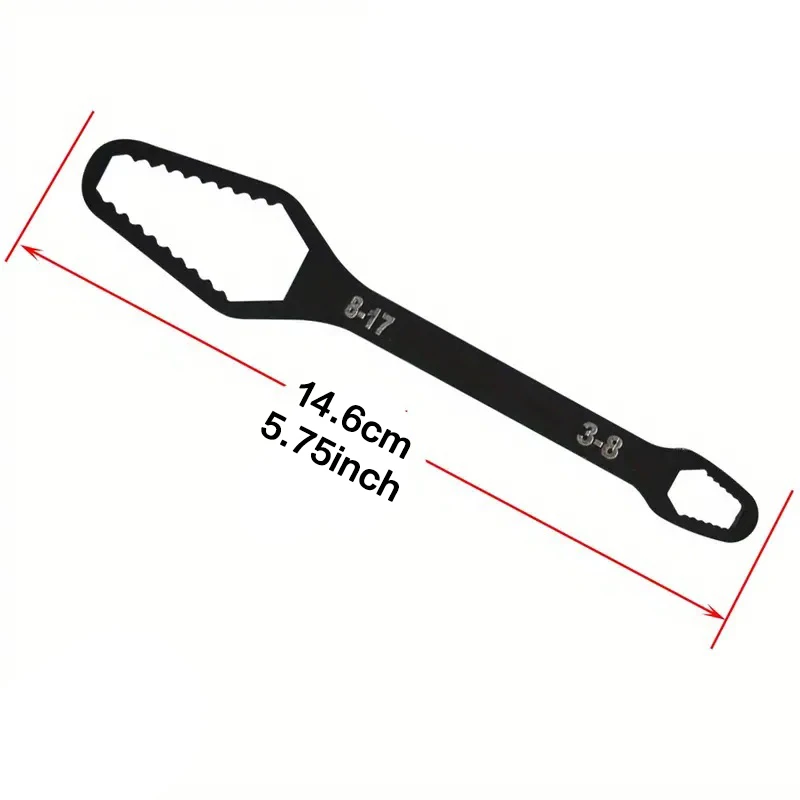 Auto Universal Torx Schlüssel 8-22mm Einstellbare Selbstspannende Schlüssel Bord Doppel-kopf Torx Spanner Torx Spanner hand Werkzeuge Neue – Detail 15