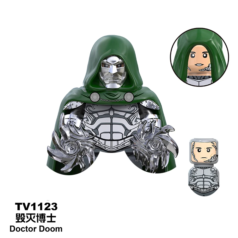 Fantastic Four 2026 Neue Bausteine Mini-Actionfiguren Lernspielzeug DIY-Spielzeug Geschenke für Kinder