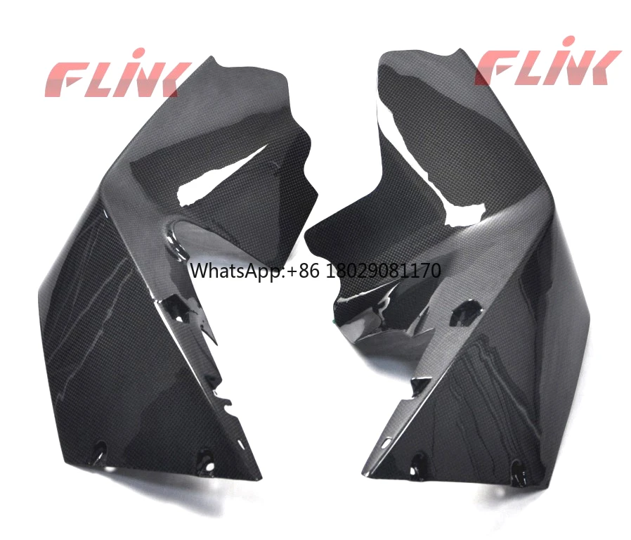 Motocicleta Fibra De Carbono Mid Atualizado FAIRING Painel para KTM RC8 RC8R 1290 RC 8 R, Novo