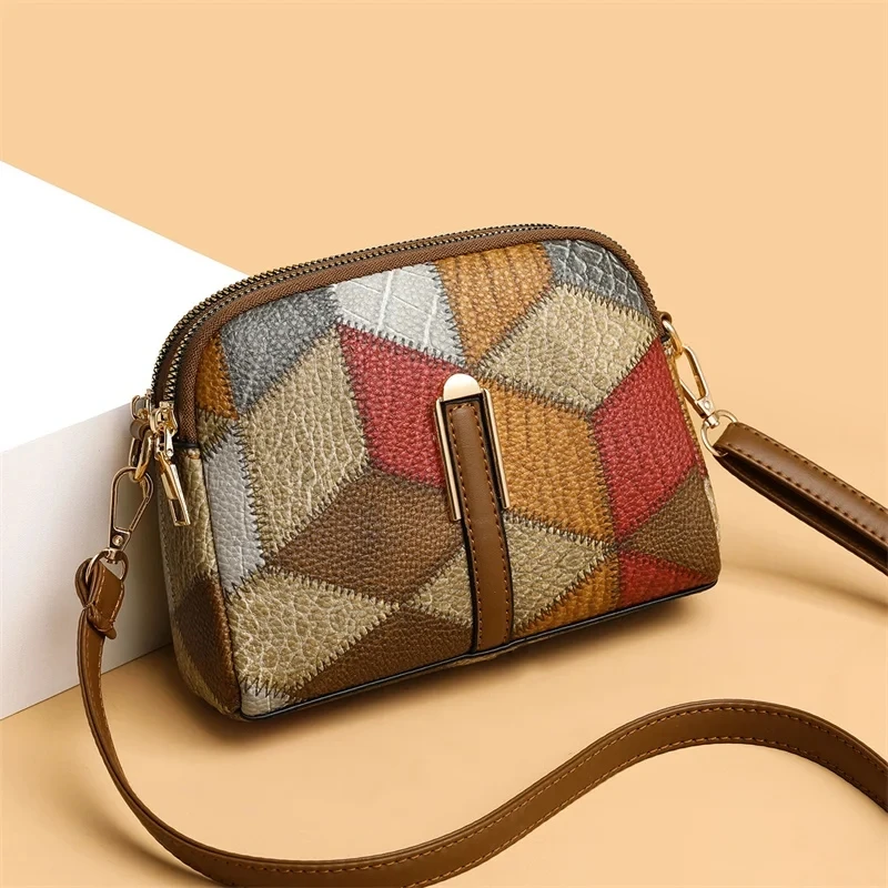 Yogodlns Plaid Shoulder Tote Bag 7