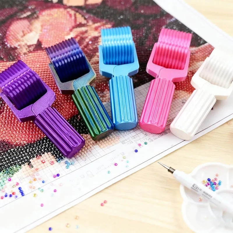 البلاستيك انفصال الأسطوانة تنوعا Diy ملحق أداة اللوحة الأسطوانة ضيق التصاق اللوحة تحديد أداة لفيلم الرسم #2