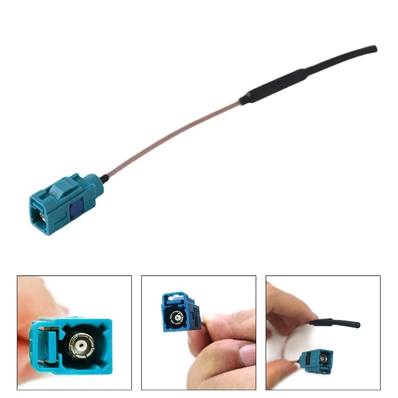 2024 Interface Compatible-For Car Main Unit Brush Carplay WIFI Antenna Bluetooth-compatible Cable Radio Adapter Cable Harness