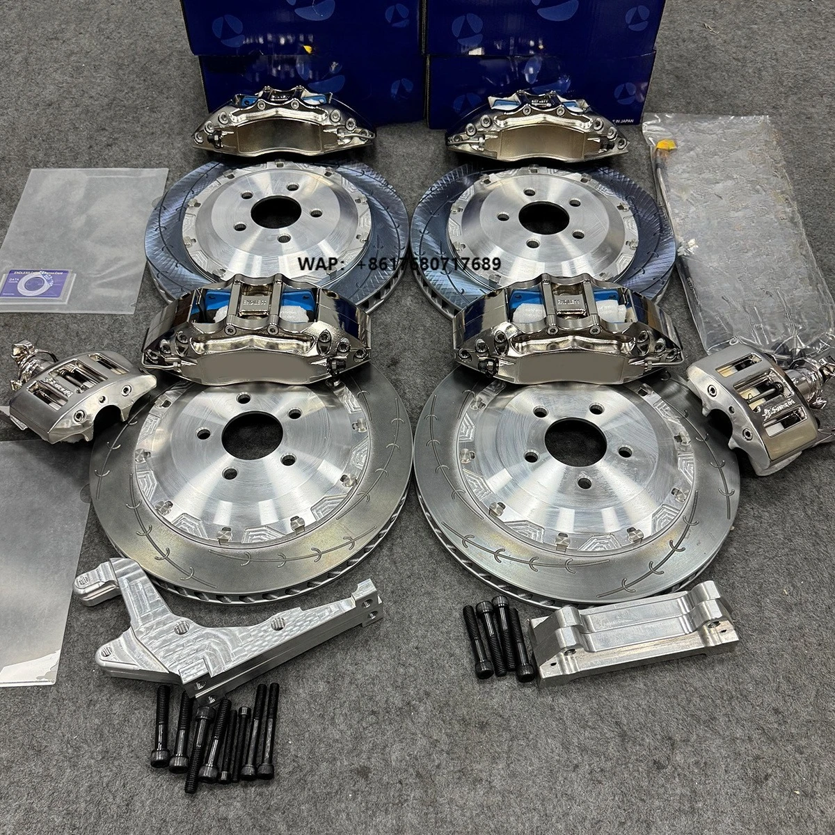 

EC670 Front 6-piston Rear 4-piston Brake Caliper Suitable for Horse Herdsman Fairlady W205 GLA C200 W204 G500 S480 Cw204 Nsx