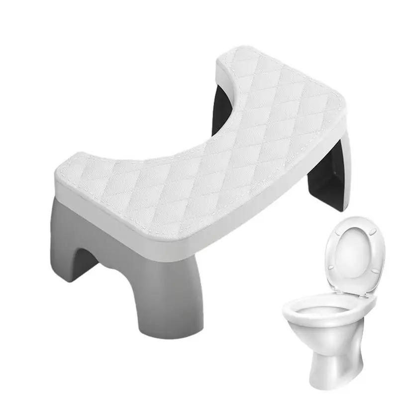 

Toilet Potty Stool Portable Squatting Poop Foot Stool Pregnant Women Pedal Foot Stool Bathroom Footstool Non-slip Toilet Stool