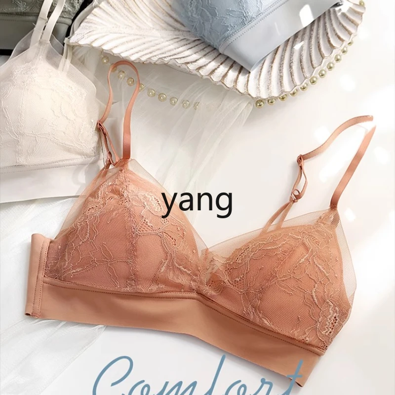 

LMM underwear women's bra small breasts gather beautiful back close sub-breasts bra seamless thin