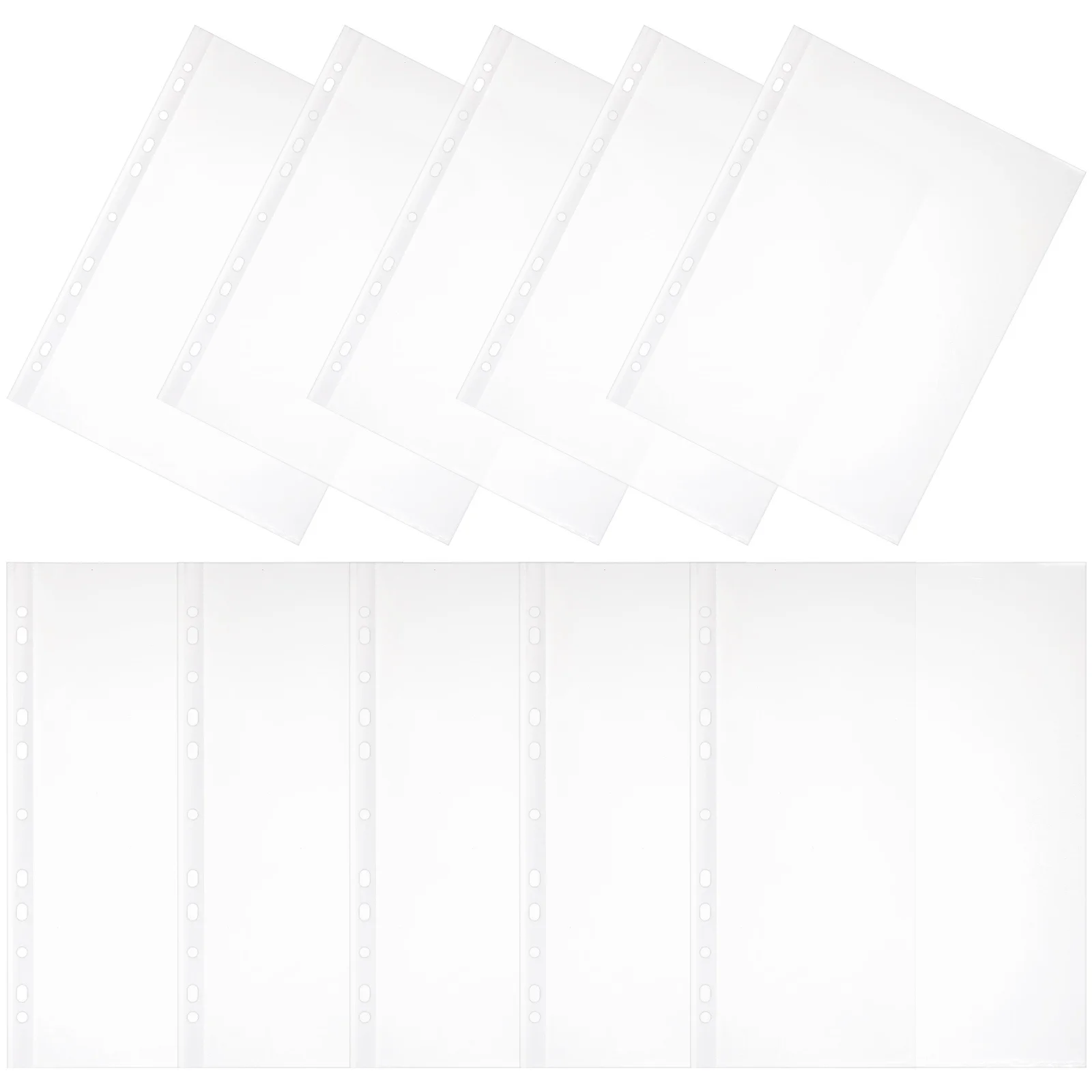 

100 шт. прозрачные защитные пленки для документов и фотографий, защитные пленки, пластиковые рукава для переплета, папки для файлов формата А4, пылезащитные