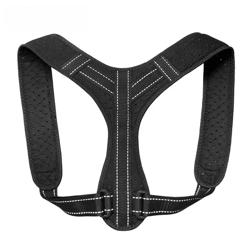 

Adjustable Breathable Posture Corrector for Men And Women Upper Back Brace Clavicle Support Straightener