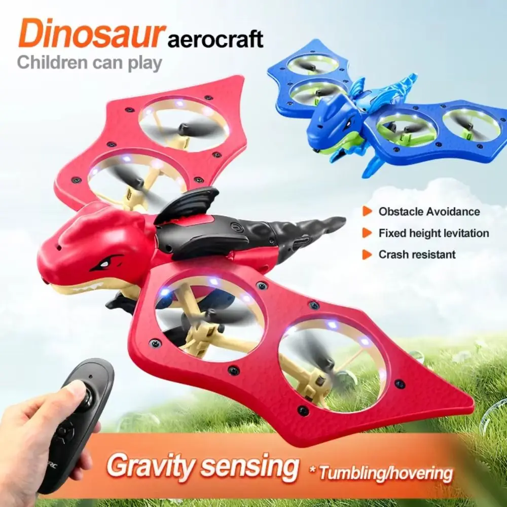 

EPP Foam Dinosaurs RC Plane RC Drones Rechargeable Remote Control Foam Fighter with Light 2.4G Stunt 2.4G Radio Control Plane