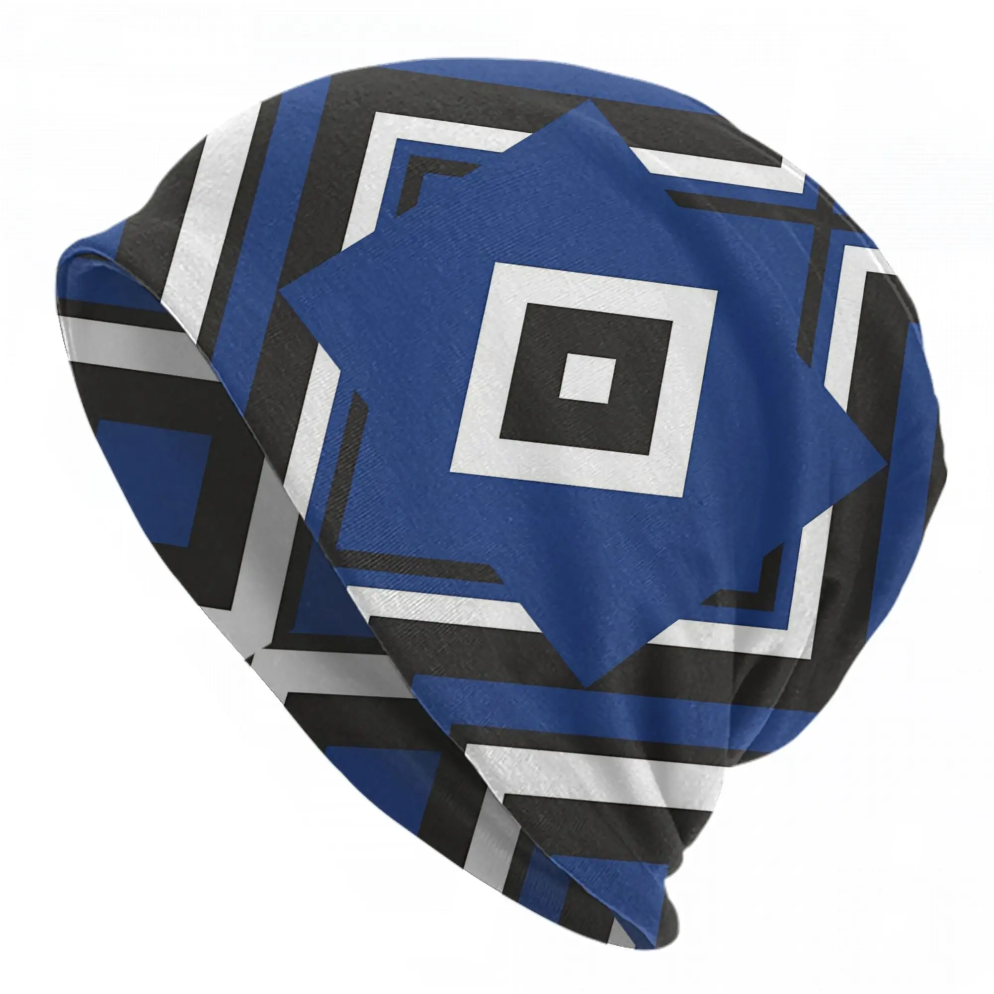 Blue Diamond HSV Soccer Caps Hamburgers SV Bundesligas Men Women Street Skullies Beanies Hat Spring Warm Dual-use Bonnet Hat
