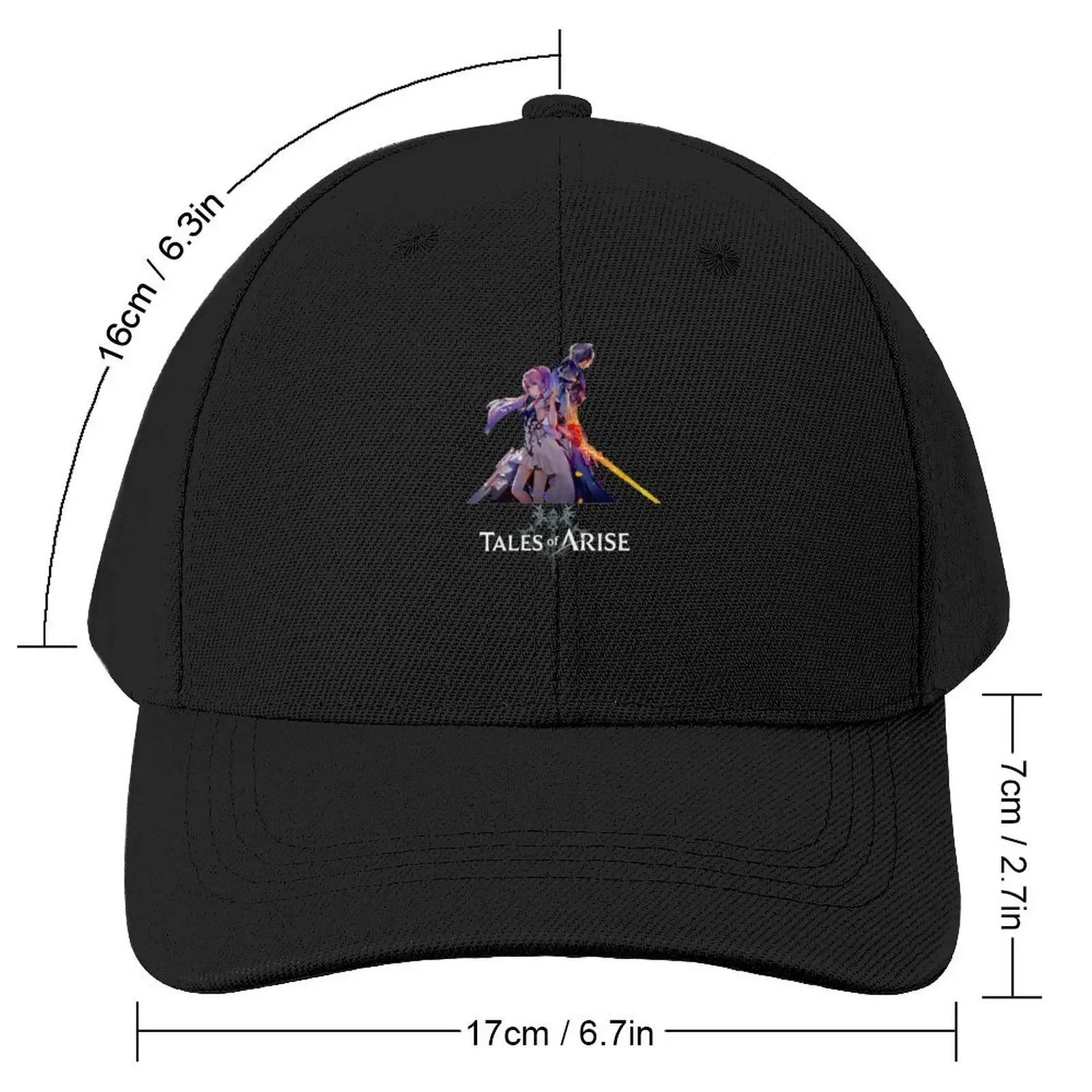 Shionne & Alphen - Tales Of Arise Baseball Cap Winter hat Anime Hat Mens Tennis Women's