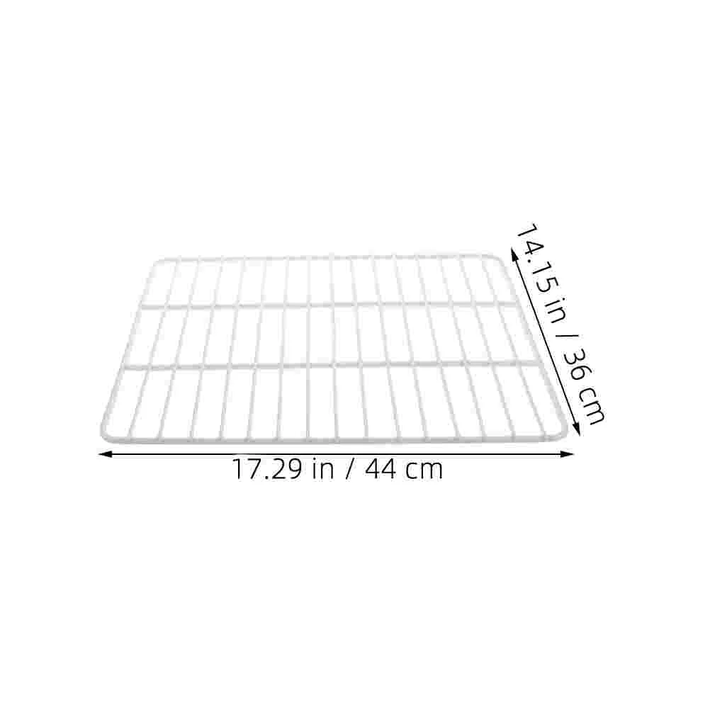 Multifunctional Iron Mesh Divider Fridge Partition Shelves For Display Chest ganizer Storage Ventilated Grid Separator Kitchen