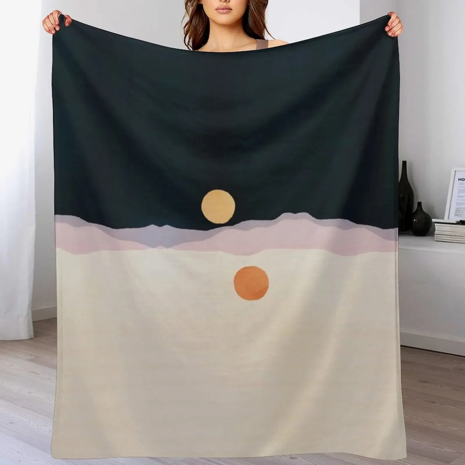 

Day N Nite Throw Blanket Warm Comfortable Blanket for Office Napping