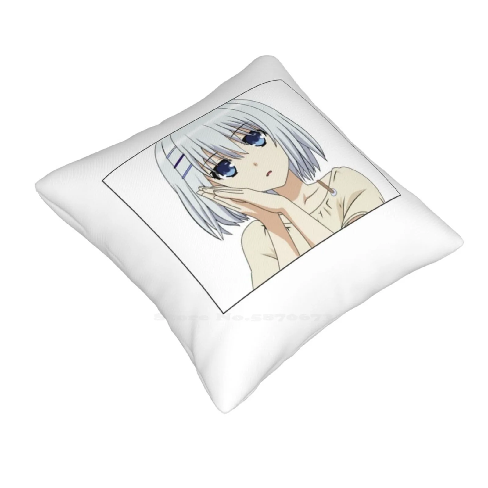 Tobiichi Origami Pillow Cover Hug Pillowcase Date A Live Anime Tobiichi Origami Origami Tobiichi Cute Kawaii Harem