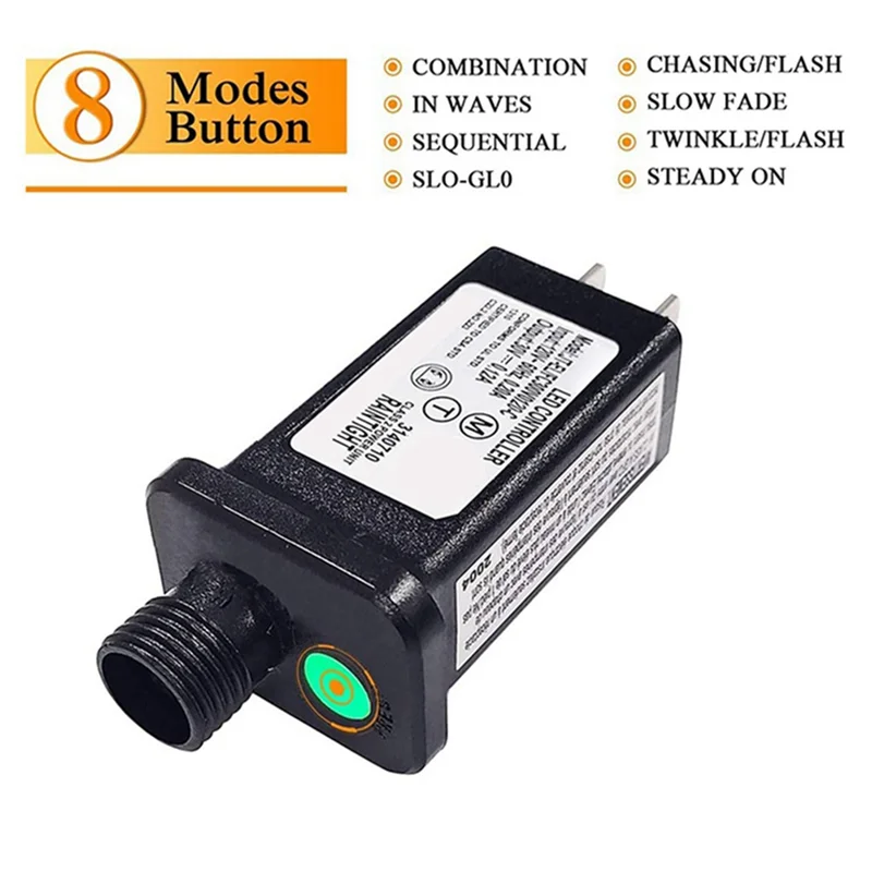 AT77 24V 변압기 플러그 전원 공급 장치 크리스마스 할로윈 LED 장비 장식에 적합 EU 플러그