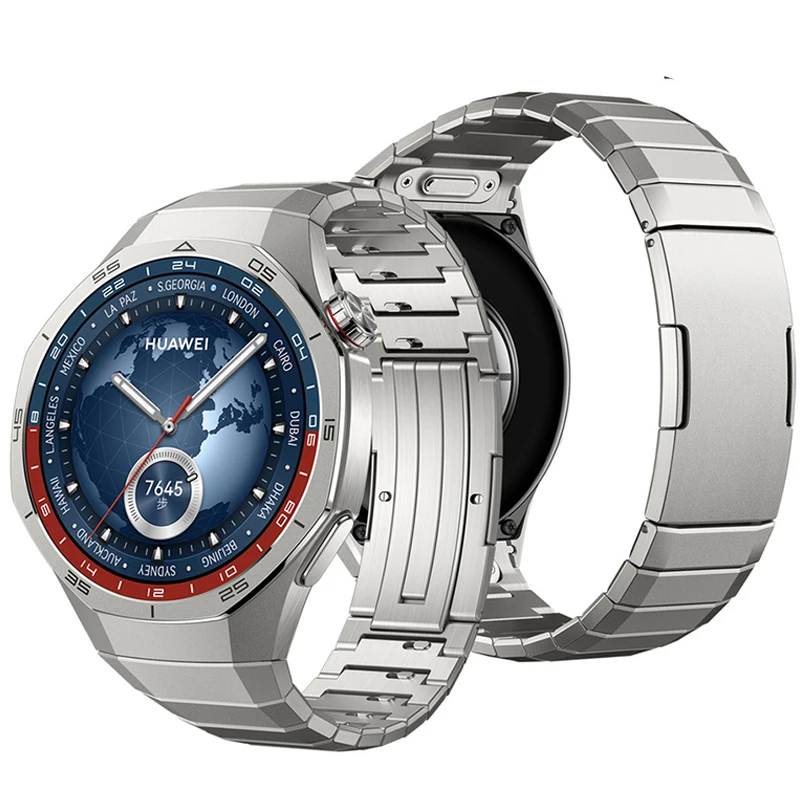 

Титановый ремешок для Huawei Watch GT 5 pro 46 мм, 69 г Urltra-Light, оригинальный ремешок для часов в одном стиле для Huawei Watch GT5 Pro 46 мм