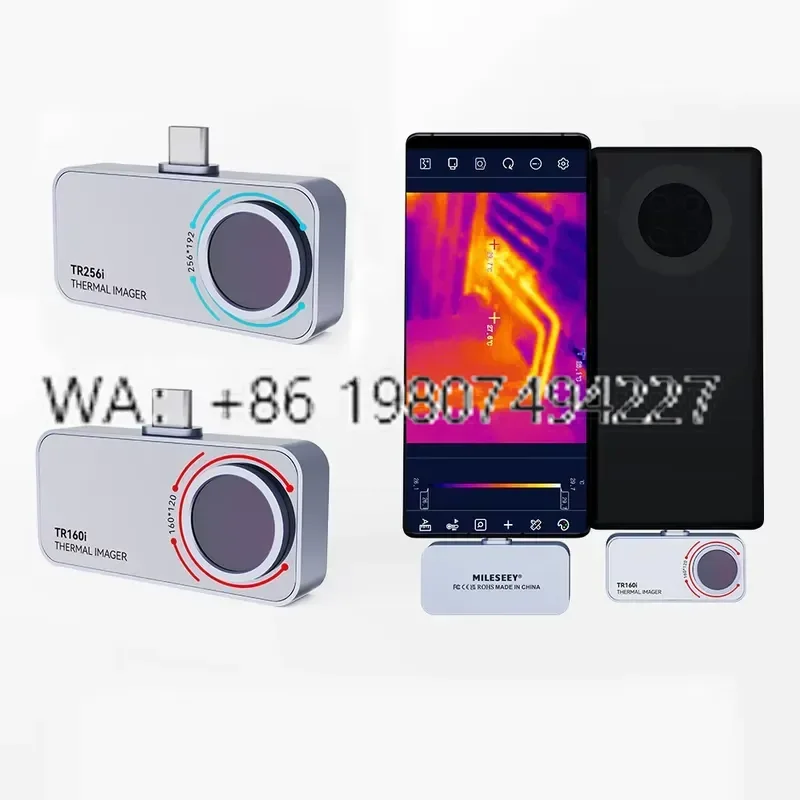 for Mileseey TR256i TR160i Thermal Imaging USB Type-C OTG Temperature Detector