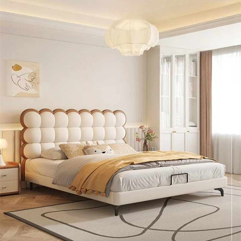 Children's Girls bed creative cookie single simple bed  modern removable boy divano letto matrimoniale bedrooms furniture