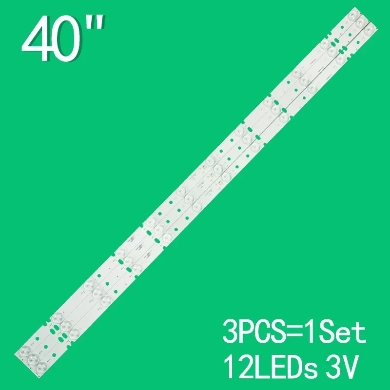 3pcs LED KJ40D12-ZC21FG-01 SJ.HZ.D4000602-2835AS-F 31.11.04D000005 KJ400M05 U400STR U4000STR/FH STV-LC40T700FL LED40FHD700UT2