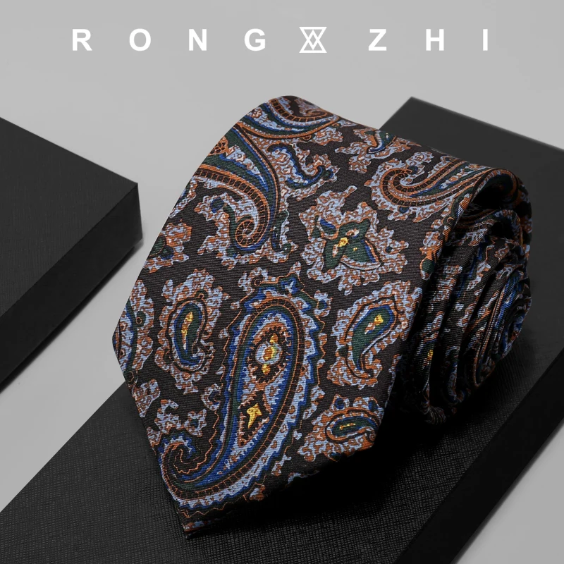 rongzhi-classic-paisley-retro-pattern-men's-luxury-silk-suit-tie-groom-wedding-style