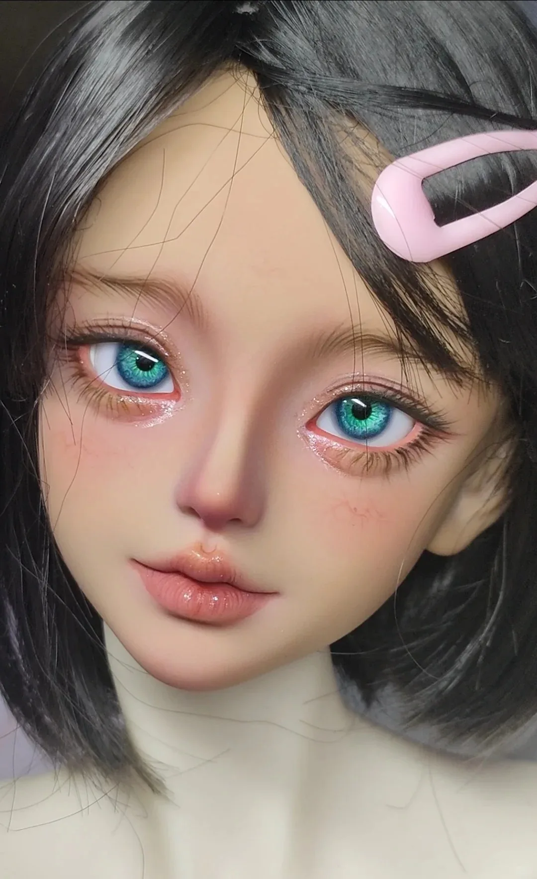 

Amber 1/3 SD BJD Doll Girl xiaozhu Head High Quality Resin Cute Collectible Female Toy Gift - Resin Female Head