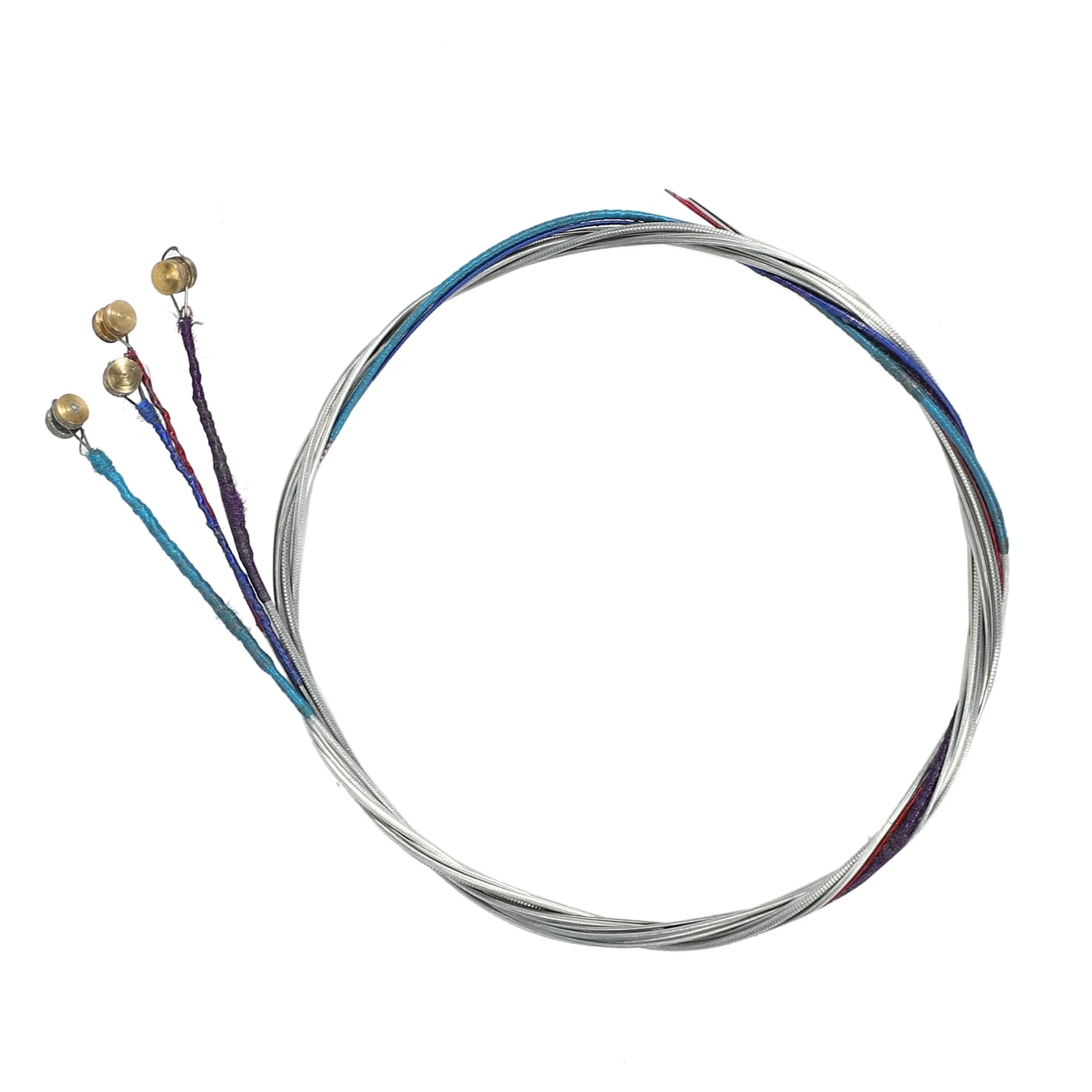 

ABHT-40 шт. струны для скрипки E-A-D-G, сердечник из стали + никелированная рана, изысканные струнные детали для музыкальных инструментов, аксессуары