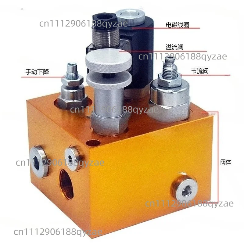 Hydraulic Lift Valve Support Valve EF-02 03 ET-02 03 06 Platform System Composite Balance