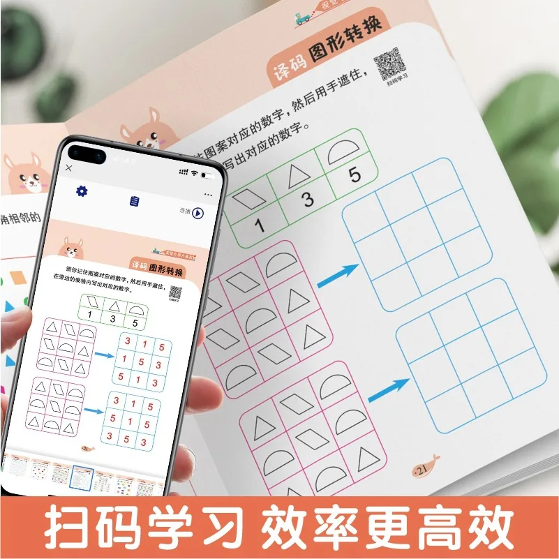 Focus, Challenge, Memory Training, 3 To 12 Year Old Thinking Training, Whole Brain Development, Puzzle Game