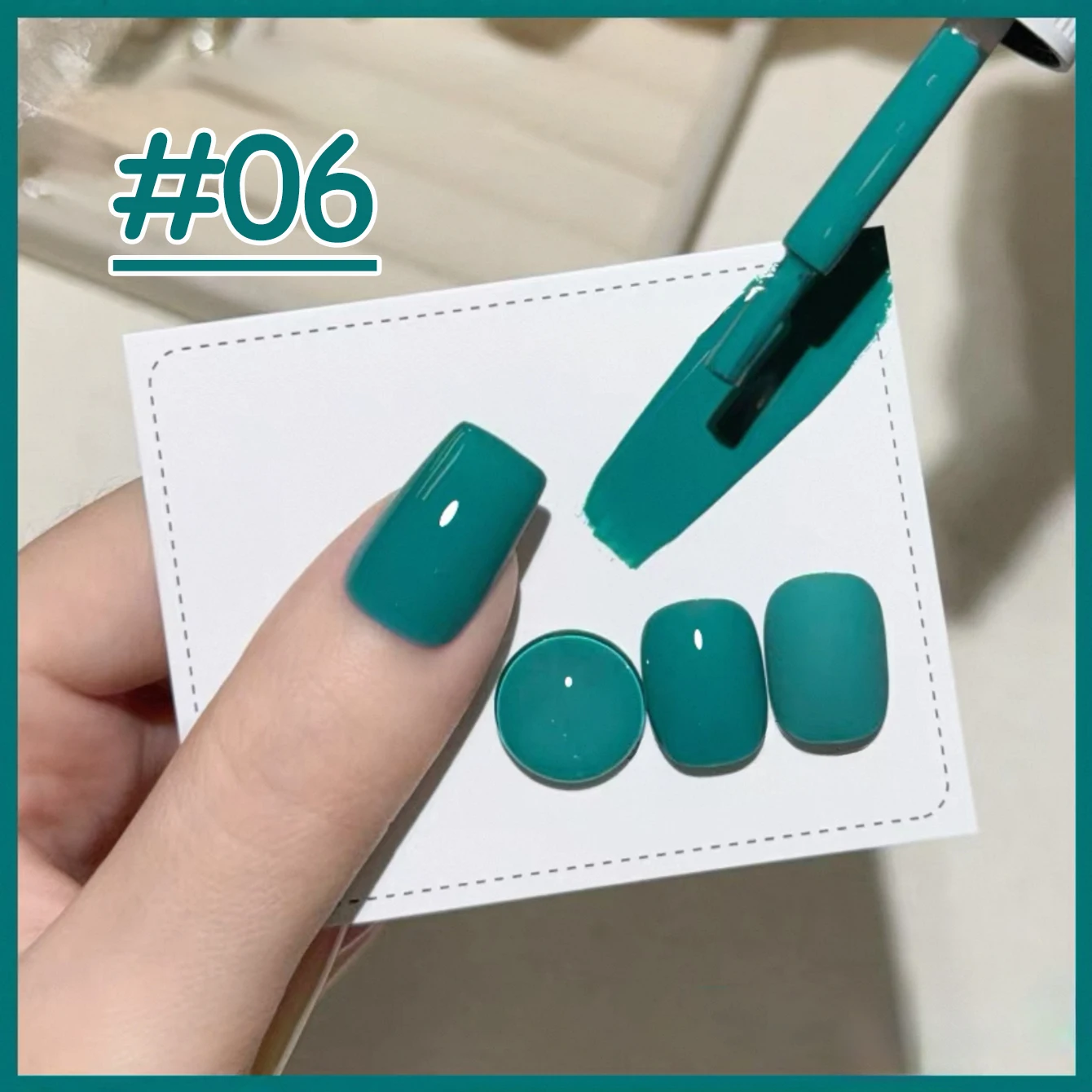 1-24pcs WS Summer Autumn Dopamine Macaron Cream Candy Holiday Style Vacation Small Set Girl Style Whitening Gel Nail Polish