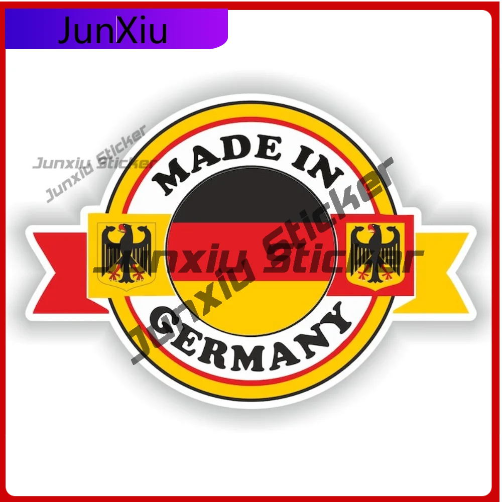 

Germany Made in Sticker Long Lasting Vinyl Decal For Laptop Window UV Resistant Decoration Auto Accessories Exterior Vinyl Decal