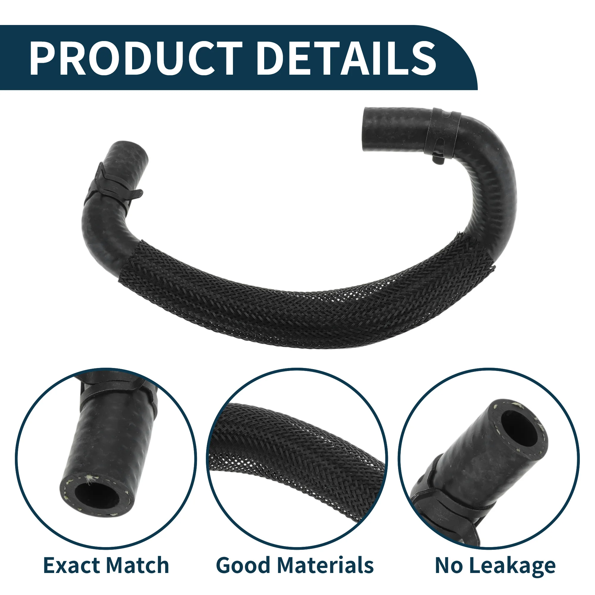 

Шланг радиатора UXCELL для BMW Mini R55 2008-2016 No 11537565432 Резиновая трубка охлаждающей жидкости