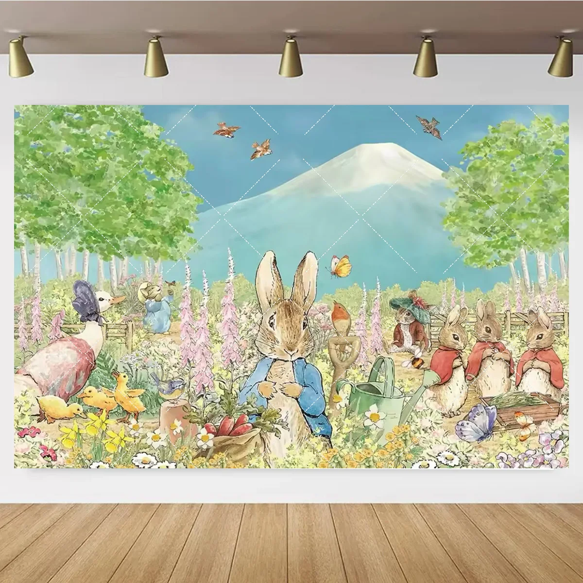 การ์ตูนกระต่าย Peter Garden เด - Kids Outdoor Picnic Table บทวิจารณ์และราคา