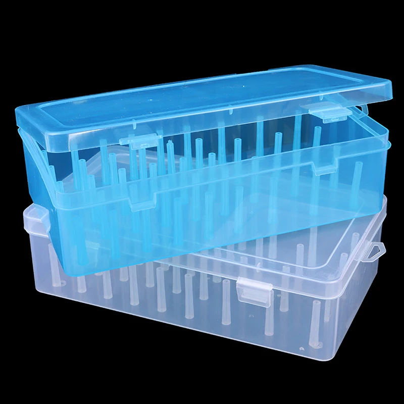 42 Axis Sewing Threads Box Transparent Needle Wire Storage Organizer Containers